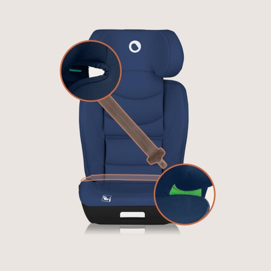 Lionelo - Autostoel NEAL i-Size 100-150 cm navyblauw