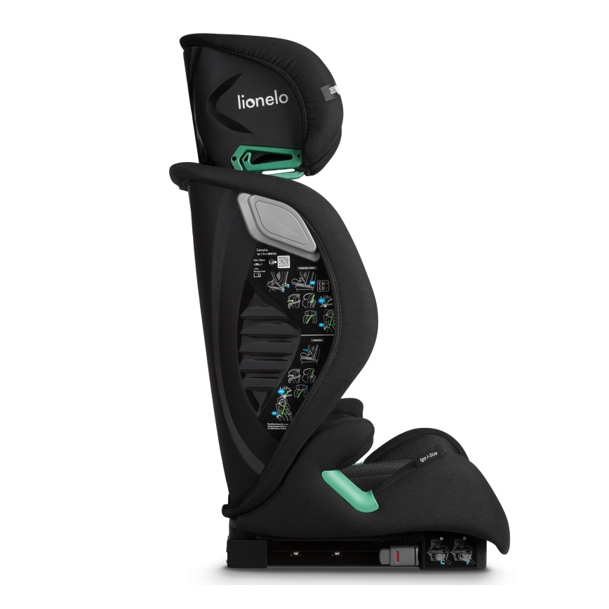 Lionelo - Autostoeltje IGO i-Size 100-150 cm Zwart Carbon