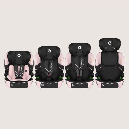 Lionelo - Autostoeltje LEVI FIX i-Size 76-150 cm Babyroze