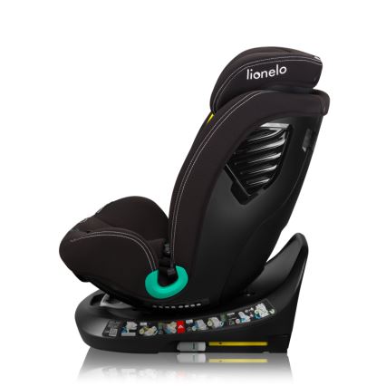 Lionelo - Autostoel met draaibare basis BASTIAAN ONE i-Size 40-150 cm Zwart Carbon