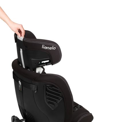 Lionelo - Autostoel met draaibare basis BASTIAAN ONE i-Size 40-150 cm Zwart Carbon