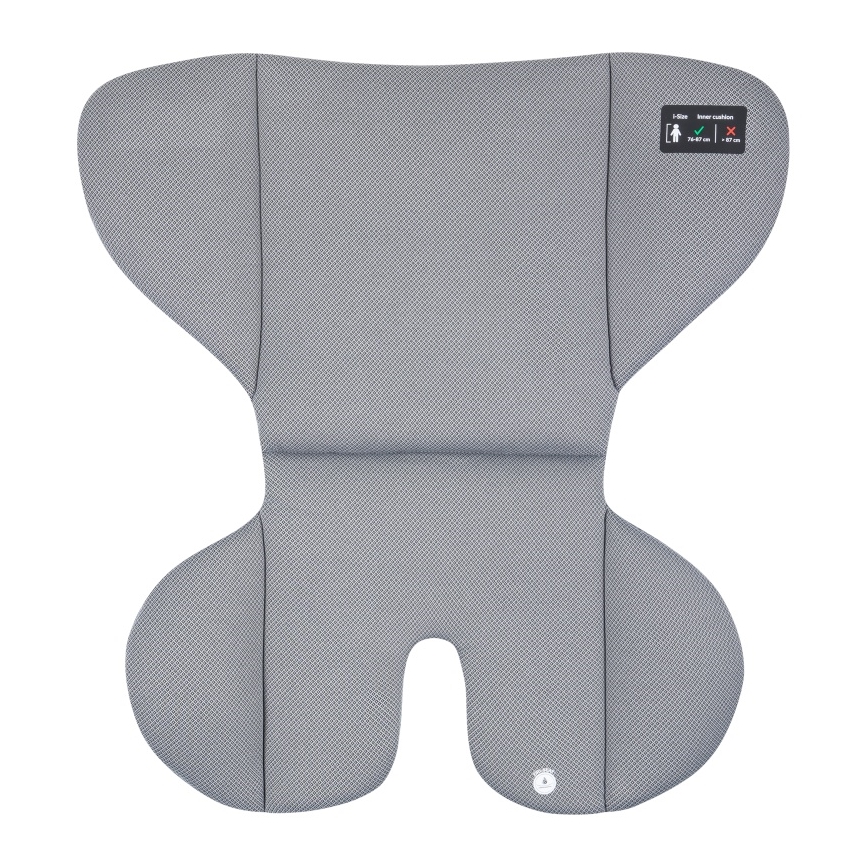 Lionelo - Autostoeltje met draaibare basis LAVENDER i-Size 76-150 cm Grey Stone