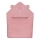 Lionelo - Baby badcape met capuchon van mousseline Pink Baby