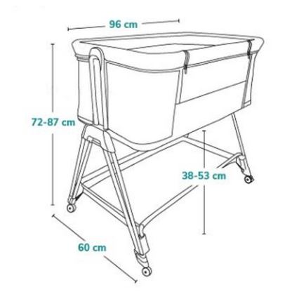 Lionelo - Baby wieg 2in1 LUNA beige