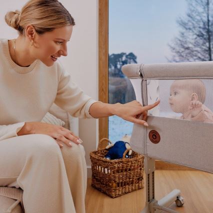 Lionelo - Baby wieg 3in1 AURORA beige