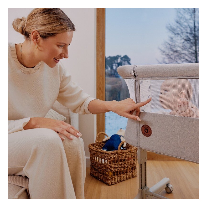 Lionelo - Baby wieg 3in1 AURORA beige
