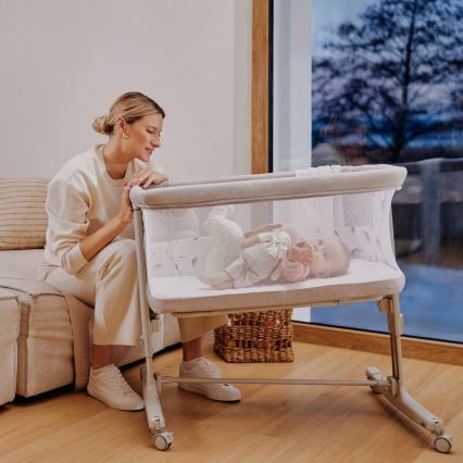 Lionelo - Baby wieg 3in1 AURORA beige