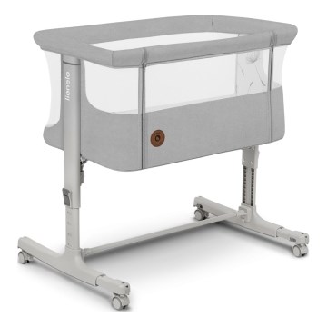 Lionelo - Baby wieg 3in1 AURORA grijs