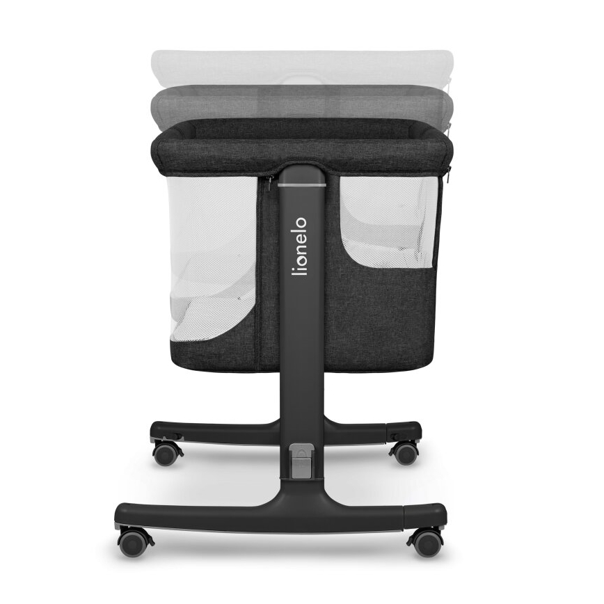 Lionelo - Baby wieg 3in1 AURORA zwart