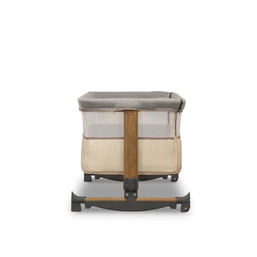 Lionelo - Baby wieg 3in1 LEONIE grijs/beige