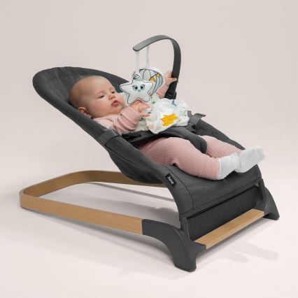 Lionelo - Baby wip JUNE grijs