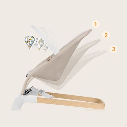 Lionelo - Baby wip LILAC beige
