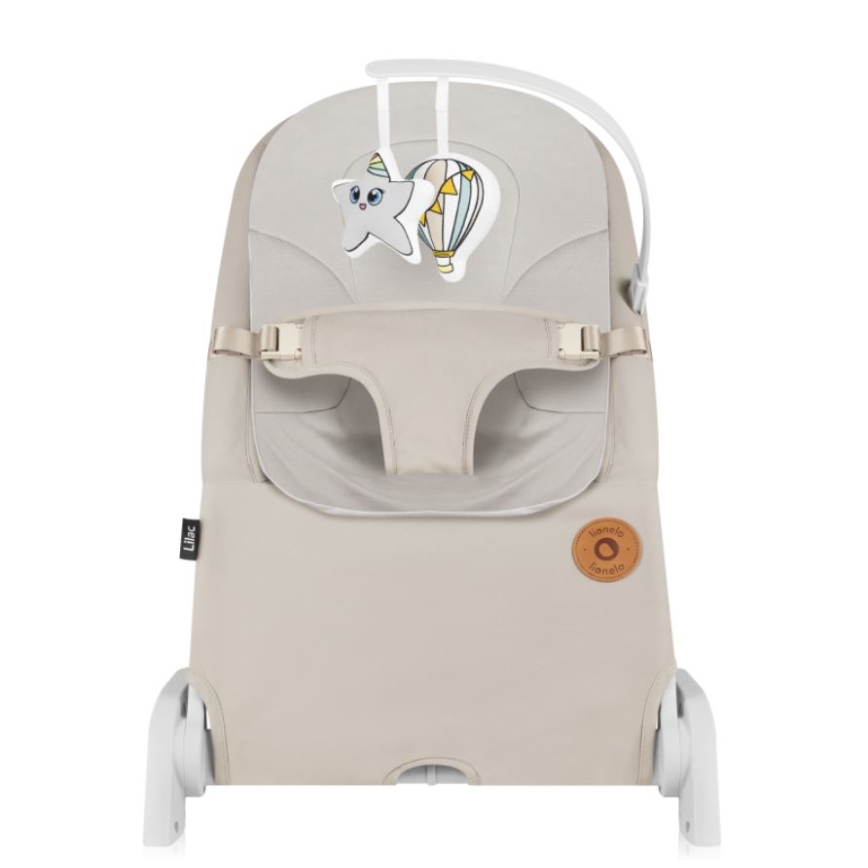 Lionelo - Baby wip LILAC beige