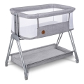 Lionelo - Babybed 2-in-1 LUNA grijs