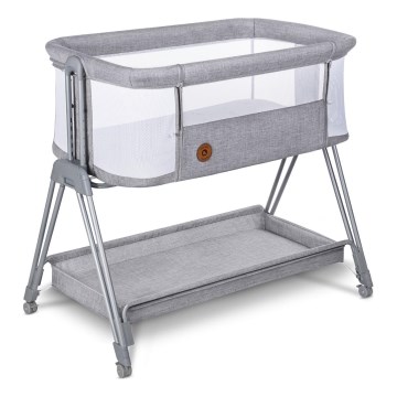 Lionelo - Babybed 2-in-1 LUNA grijs