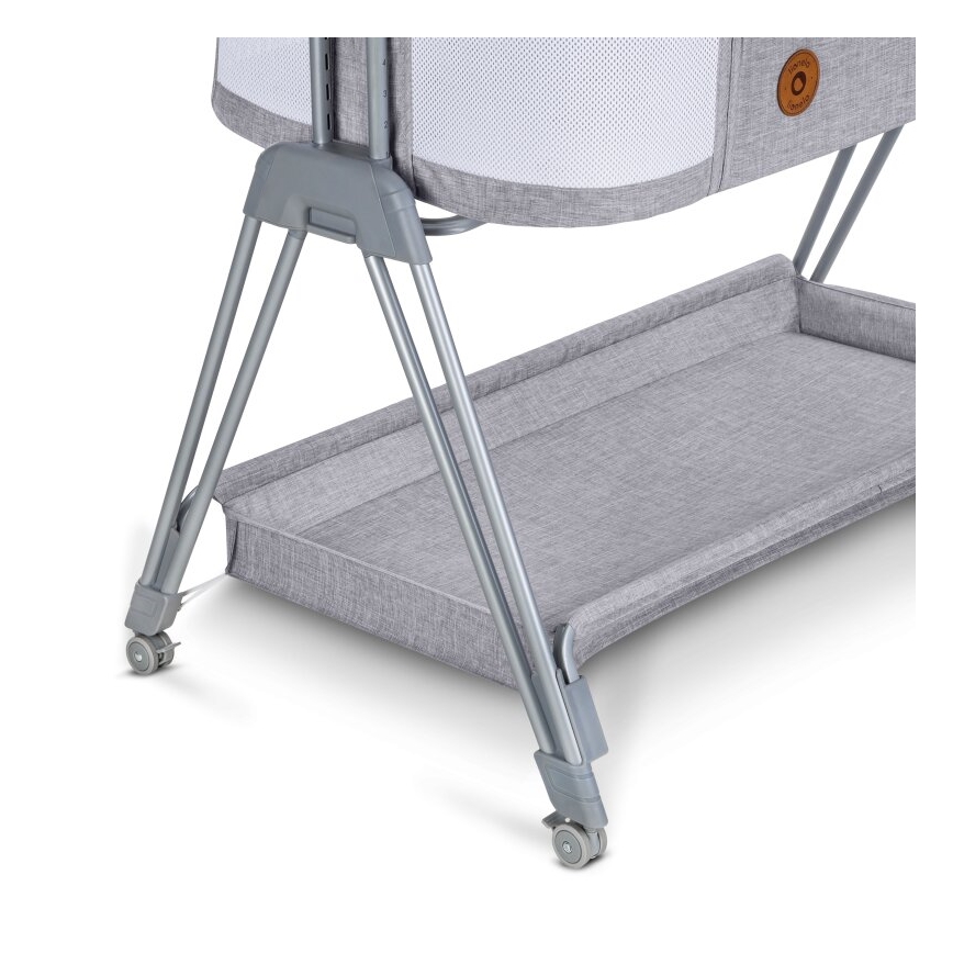 Lionelo - Babybed 2-in-1 LUNA grijs