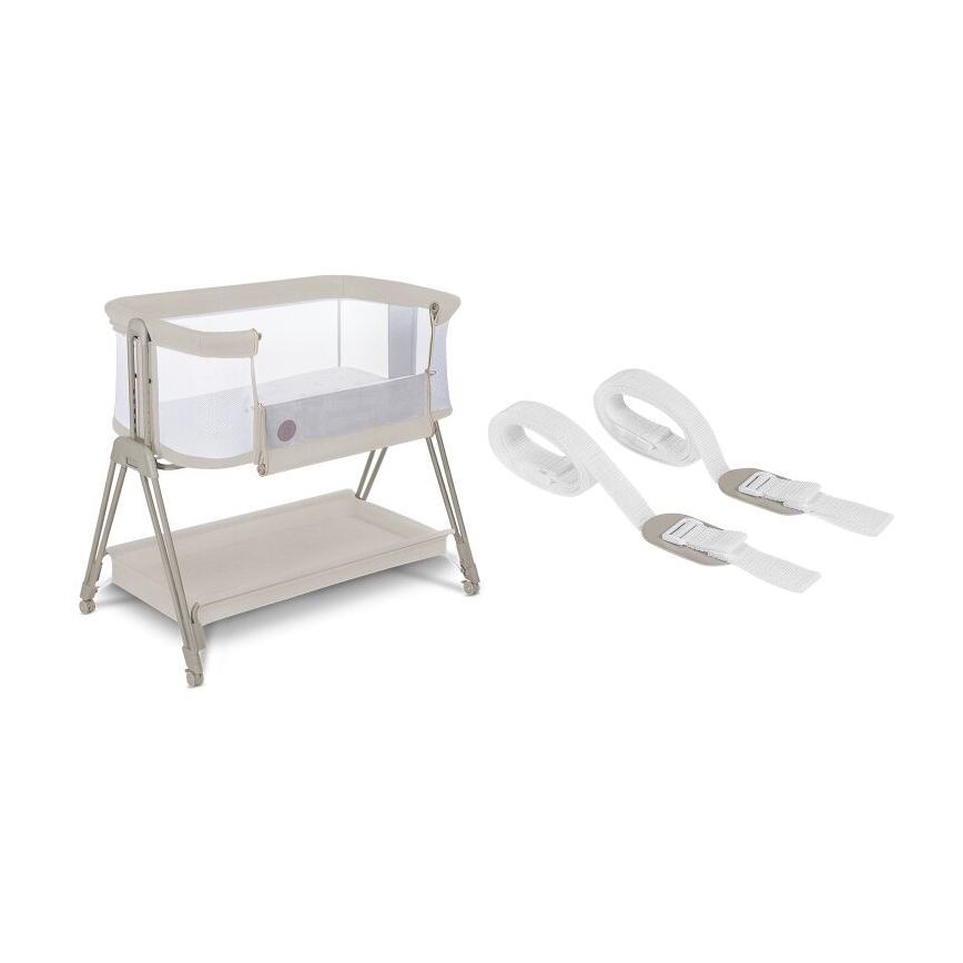 Lionelo - Babybedje 2-in-1 LUNA beige