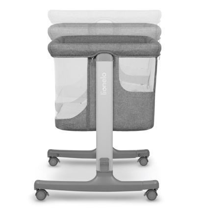 Lionelo - Babybedje 3-in-1 AURORA donkergrijs