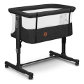 Lionelo - Babybedje 3-in-1 AURORA Grijs Grafiet