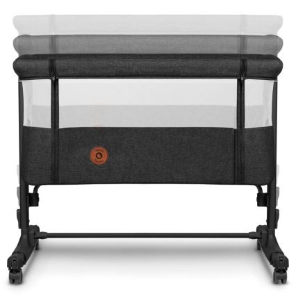 Lionelo - Babybedje 3-in-1 AURORA Grijs Grafiet