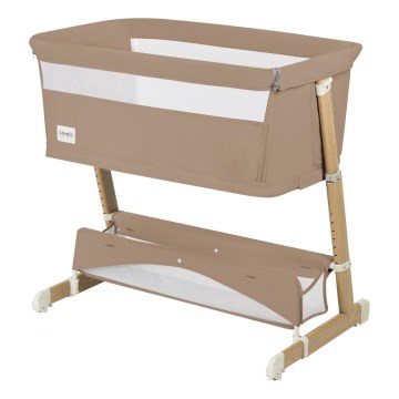 Lionelo - Babybedje 5-in-1 THOMI PLUS Beige Carmel