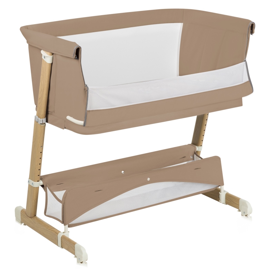 Lionelo - Babybedje 5-in-1 THOMI PLUS Beige Carmel