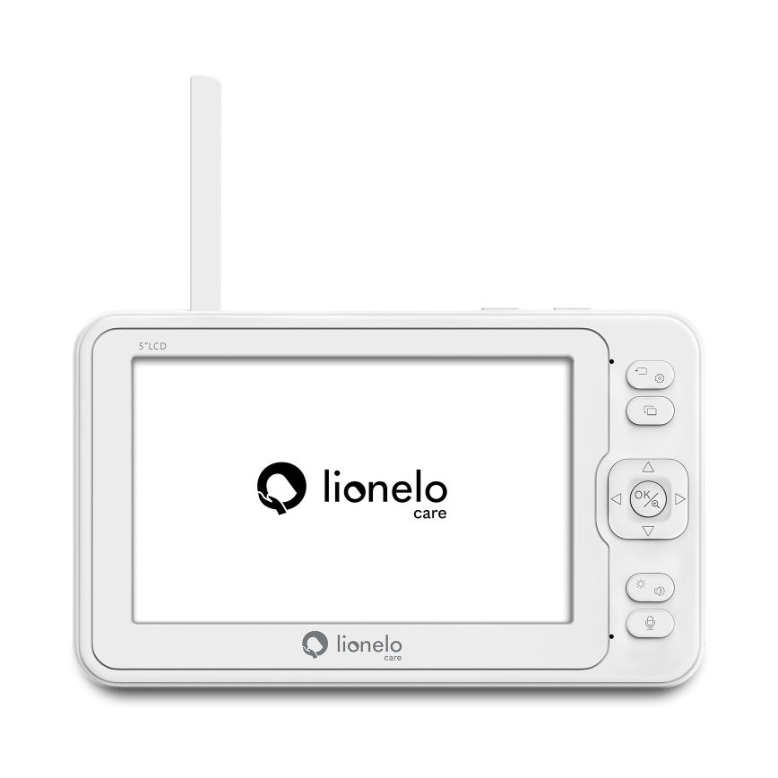 Lionelo - Babyfoon met monitor BABYLINE 8.3 5V 3600 mAh