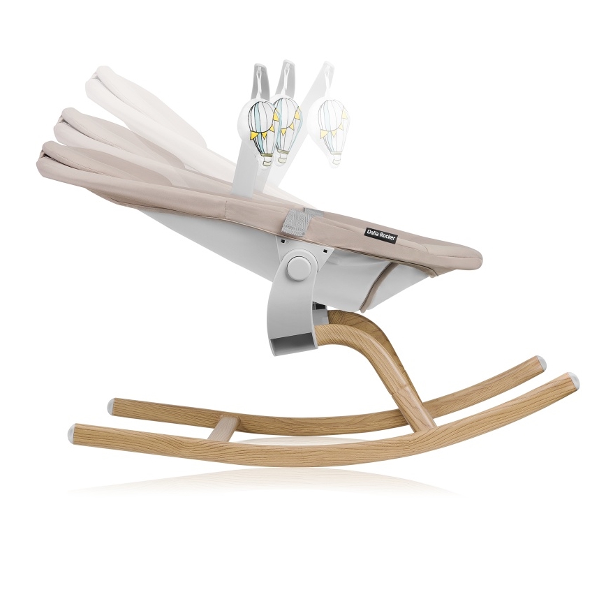 Lionelo - Babyschommel DALIA ROCKER Beige Sand
