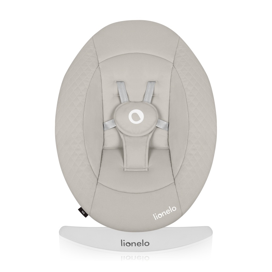 Lionelo - Babyschommel IRIS met melodie, 4xAA, Beige Sand