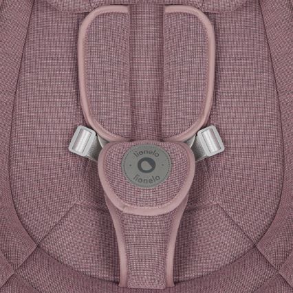 Lionelo - Babyschommel met melodie BLOSSOM Pink Mauve + afstandsbediening