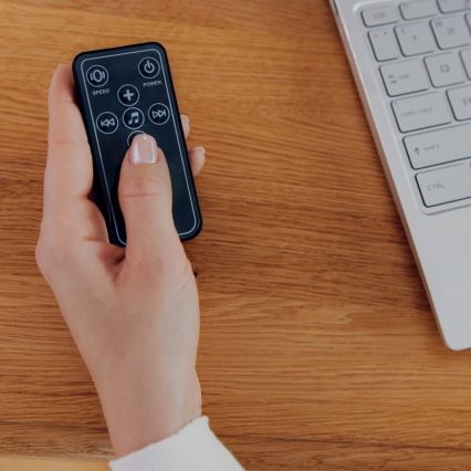 Lionelo - Babyschommel RIO met melodie, 4xC, Beige Latte en afstandsbediening