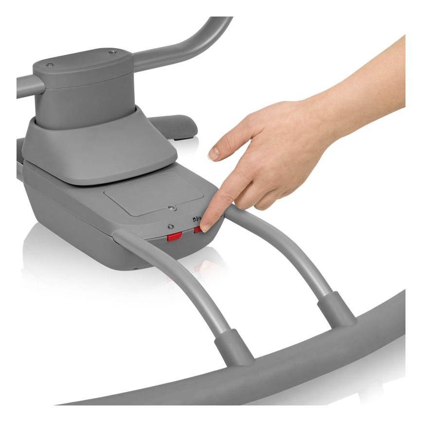 Lionelo - Babyschommel RIO met melodie, 4xC, Beige Latte en afstandsbediening