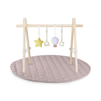 Lionelo - Babyspeelkleed met houten speelboog ANIS