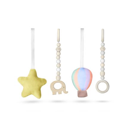 Lionelo - Babyspeelkleed met houten speelboog ANIS