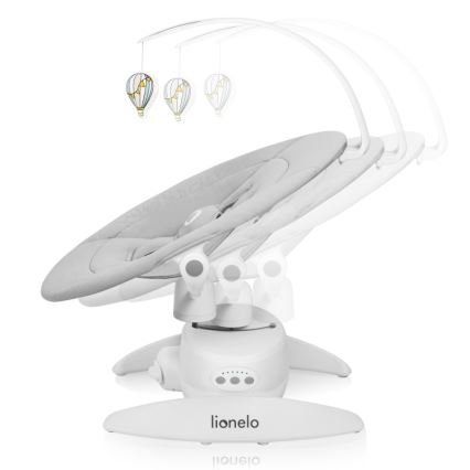 Lionelo - Babywipstoel met melodie IRIS Grey Concrete