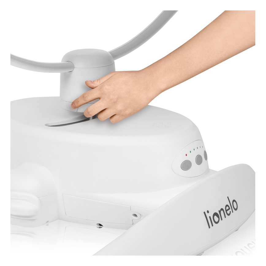 Lionelo - Babywipstoel met melodie IRIS Grey Concrete