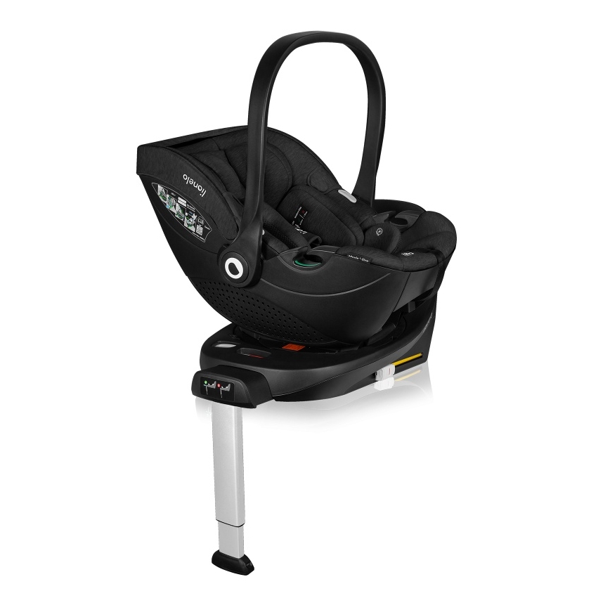 Lionelo - Basis voor autostoeltjes MOXIE SET i-Size Base, zwart