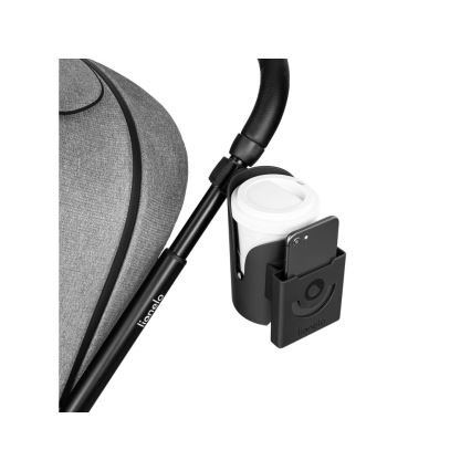 Lionelo - Bekerhouder voor kinderwagen OVE Black Onyx