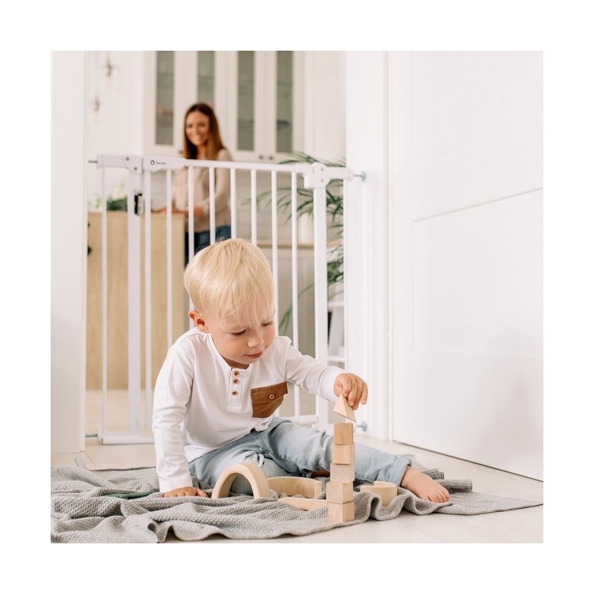 Lionelo - Beveiligingsbarrière TRUUS SLIM LED grijs