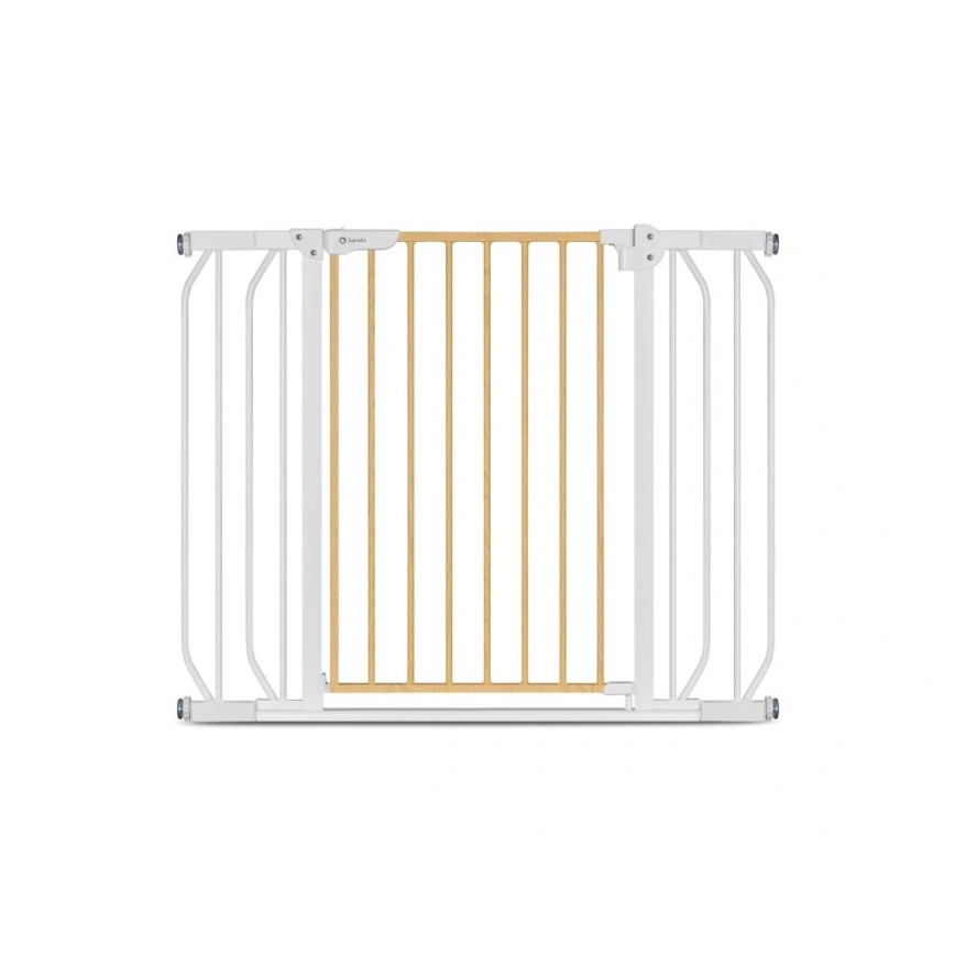 Lionelo - Beveiligingsbarrière TRUUS SLIM wit/beige