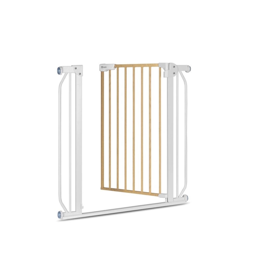 Lionelo - Beveiligingsbarrière TRUUS SLIM wit/beige