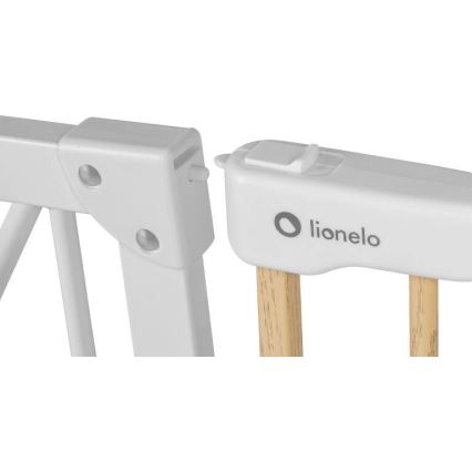 Lionelo - Beveiligingsbarrière TRUUS SLIM wit/beige