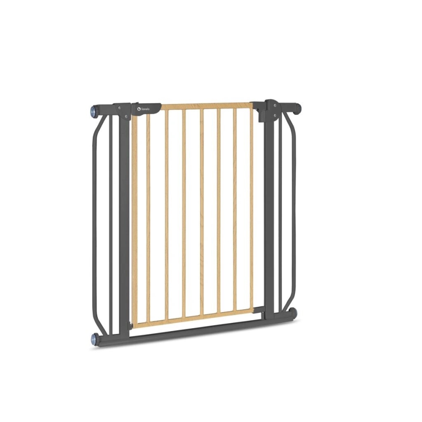 Lionelo - Beveiligingsbarrière TRUUS SLIM zwart/beige