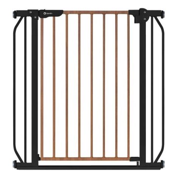 Lionelo - Beveiligingsbarrière TRUUS SLIM zwart/bruin