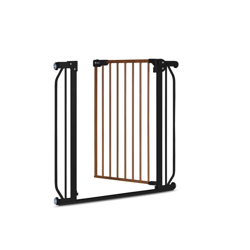 Lionelo - Beveiligingsbarrière TRUUS SLIM zwart/bruin