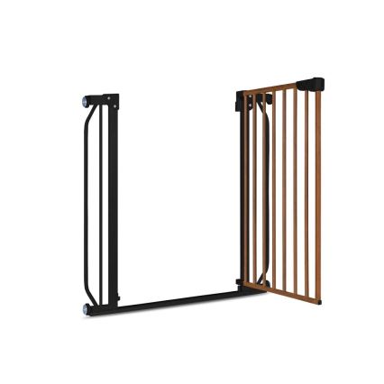 Lionelo - Beveiligingsbarrière TRUUS SLIM zwart/bruin