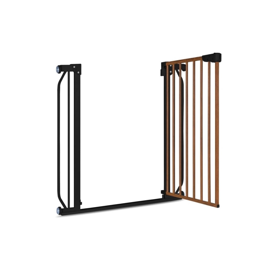 Lionelo - Beveiligingsbarrière TRUUS SLIM zwart/bruin