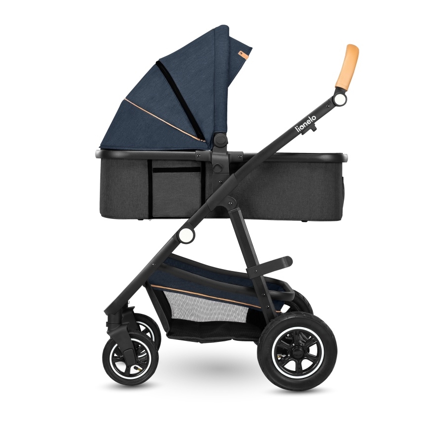 Lionelo - Combi-kinderwagen 2-in-1 AMBER Blue Navy