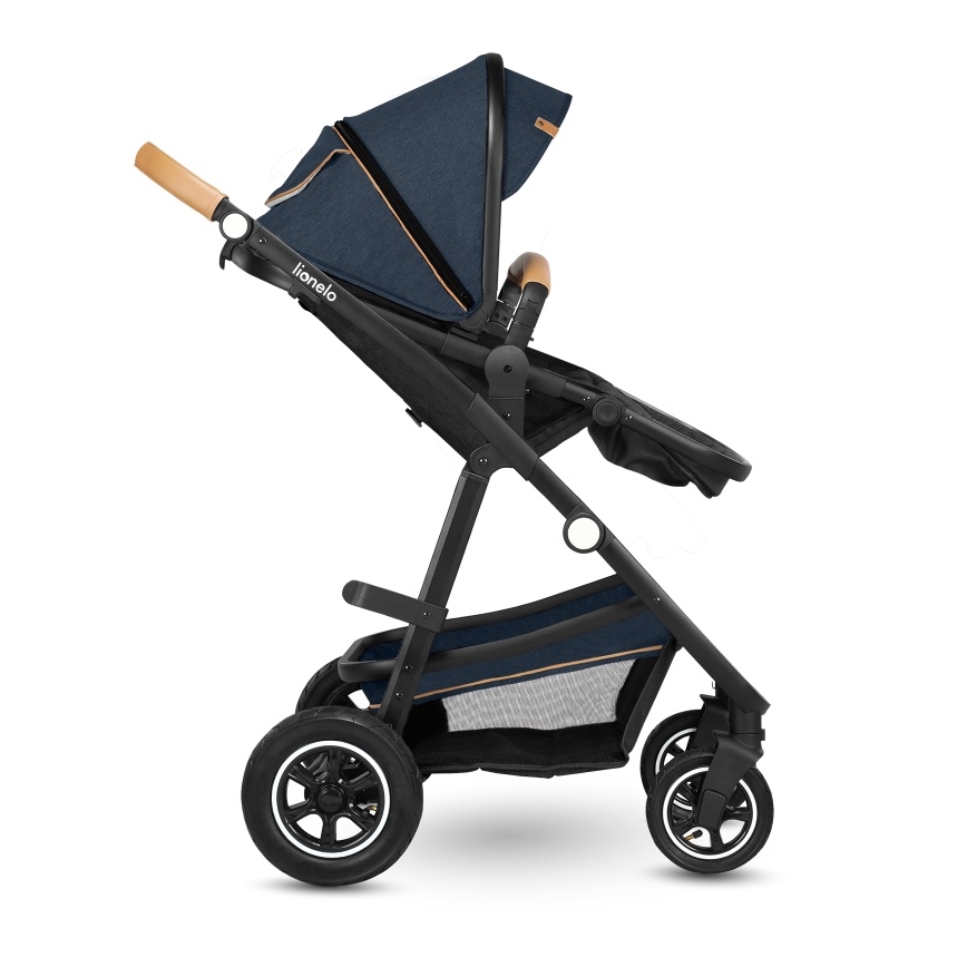 Lionelo - Combi-kinderwagen 2-in-1 AMBER Blue Navy