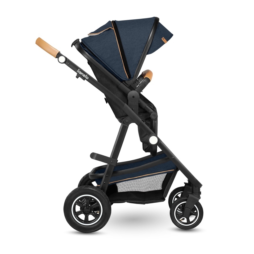 Lionelo - Combi-kinderwagen 2-in-1 AMBER Blue Navy